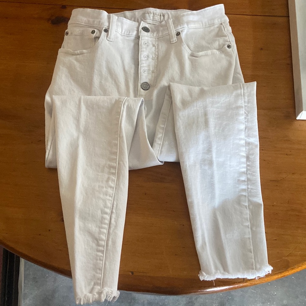 White Lucky Brand Skinny Jeans